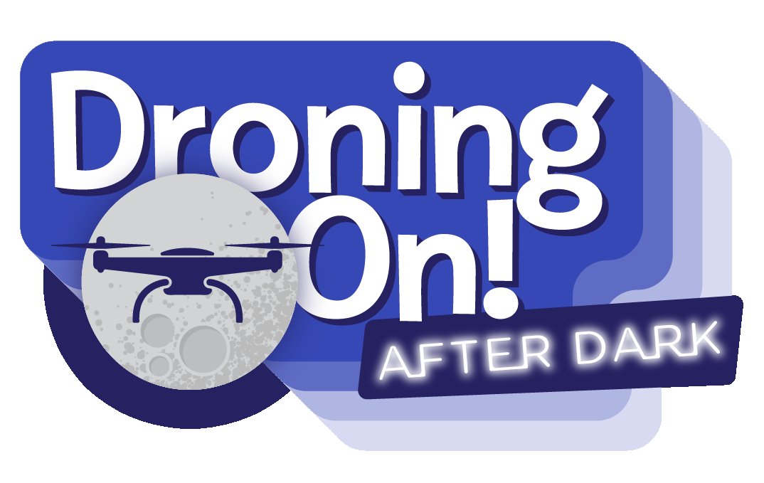 Tonight’s Droning On: After Dark event will feature First Person View Racers  <a href="/makoreactra/">Makoreactra</a>, <a href="/roo_fpv/">Roo_FPV</a>, and <a href="/Headsupfpv/">Evan Turner</a> to discuss the world of drone racing. Join the live event tonight at 9 PM ET. Learn more at bit.ly/3AaDBG1. #DroneWeek