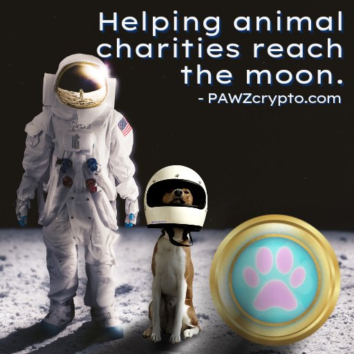 PetSchitt's tweet photo. @CoinToplist $PAWZ by @PAWZ_Official!🐾

#PAWZ has a goal of saving
over #1MillionAnimals from
around the world. 🐾❤️🌎

 PAWZ - "Crypto with
😺❤️🐶a good cause.
    https://t.co/XW6WyPApXN
    https://t.co/oA19LLToDv

#AdoptDontShop
#cats #dogs #pets

#BSC #BSCGems #BSCGem
#altcoin #bnb #btc https://t.co/FKV18jDJYX