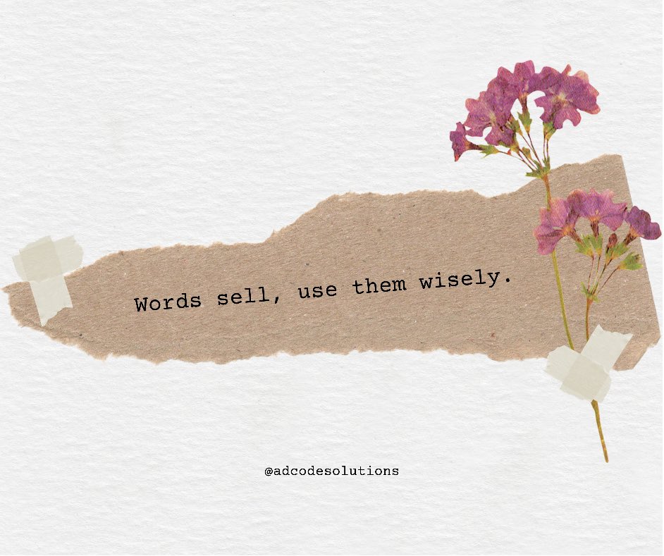 AdcodeCreative's tweet image. Your website copy should always focus on your customer - use the power of copywriting to show them how they can benefit from your product or service.

#copywriting #contentmarketing #SmallBiz #ecommerce