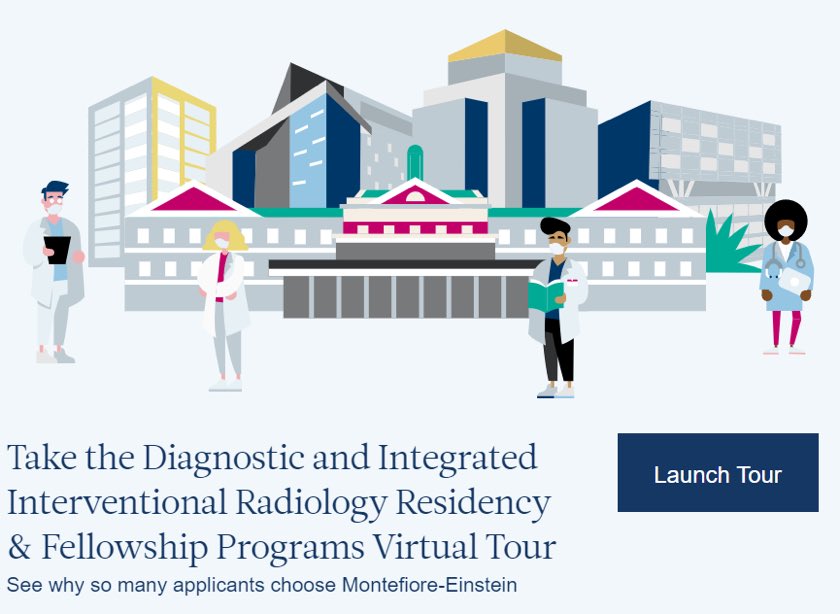MontefioreRAD's tweet image. Hey future #radres & #iradres! Take a virtual tour of @MontefioreRAD to learn about our amazing residents and outstanding educational programs. @EinsteinMed @MontefioreNYC
virtualtour.montefiore.org/radiology-resi…
#futureradres #futureiradres #radiologymatch