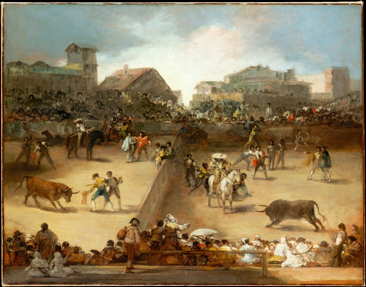 RT @met_eupaintings: Goya, Bullfight in a Divided Ring https://t.co/K7vTwAnV55 #themet #goya https://t.co/mCRXbWGDCK