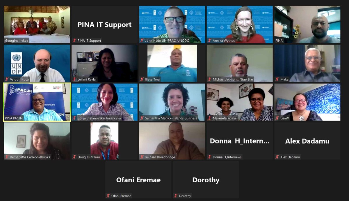 annika_wythes's tweet photo. "Without exposing & curtailing #corruption, we cannot truly progress #climatechange & #COVID amelioration" in #Pacific,said @jdouglasSEA at @PacIsNewsAssn
Media CEOs Integrity & Anti-Corruption Summit today!
👏Progressing #TeieninaVision #UNPRAC #UNCAC #UnityAgainstCorruption https://t.co/g18sbSdHFc