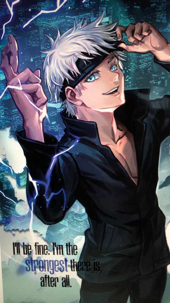 yanimatorART's tweet photo. New gojo art now avail for order:3 ! getting some new  prints on ready for the upcoming con season https://t.co/B082mLWj6i