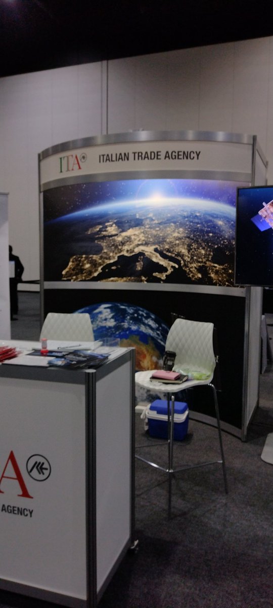 Representing Italy at the 12th Space Forum in Adelaide.