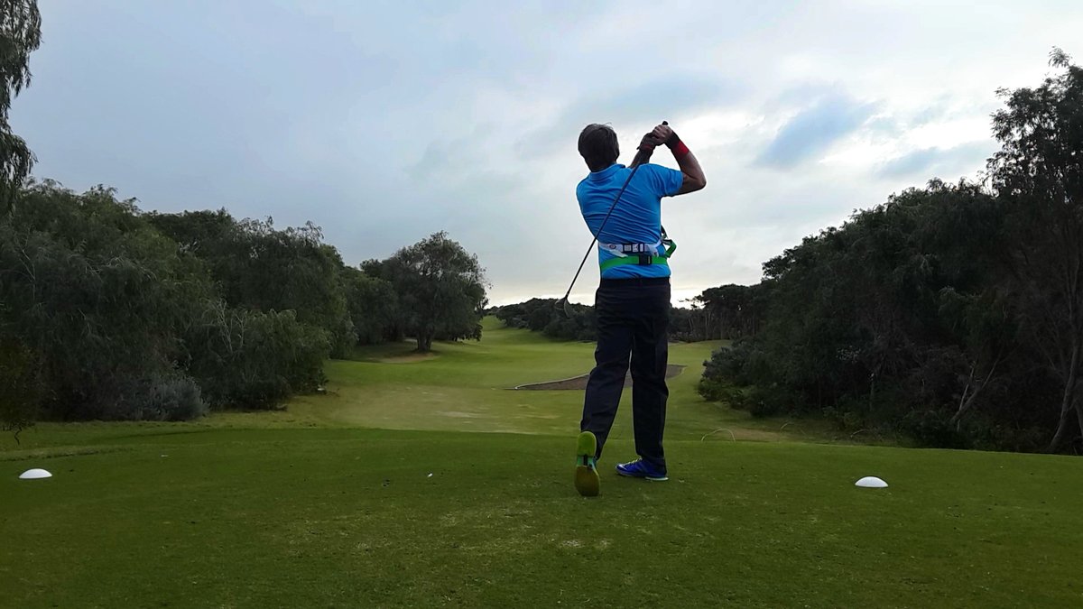 GolfPrecise's tweet photo. Remove the front arm from your #GolfPrecise57 #GolfSwingTrainer to isolate #ClubHeadSpeed - whipping and driving the backside through the #GolfShot https://t.co/8mQzPt9Xdt #GolfAids https://t.co/gtS5xBI4Um