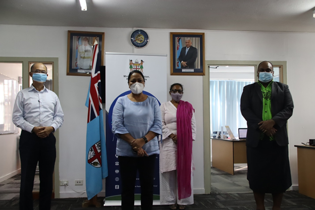 PremilaKumarFj's tweet photo. #Strategicdirections and #innovation should be the new approach for the Fiji Arts Council and the Fiji Museum. Fruitful discussions with the Board Members of these Statutory Bodies. The Minister was delighted to learn of their vision and look forward to some positive changes. https://t.co/YMSG5e14ta