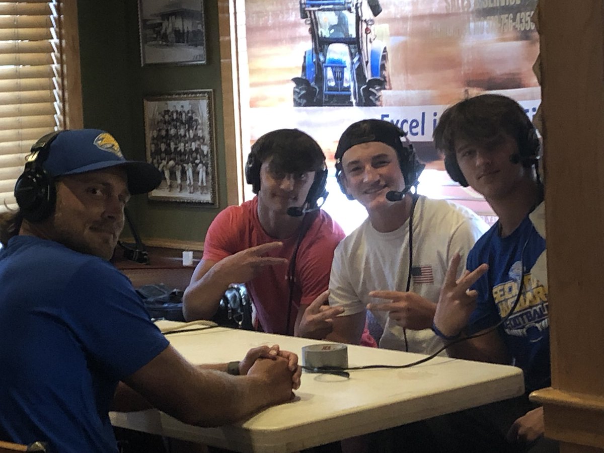 Seckman Football on Twitter "Thanks to J98 the boot for having us on