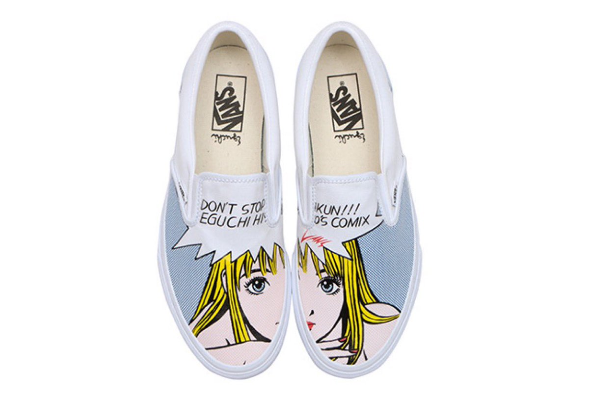 Vans × 江口寿史 ストップ!!ひばりくん!】名作漫画とのコラボアイテム