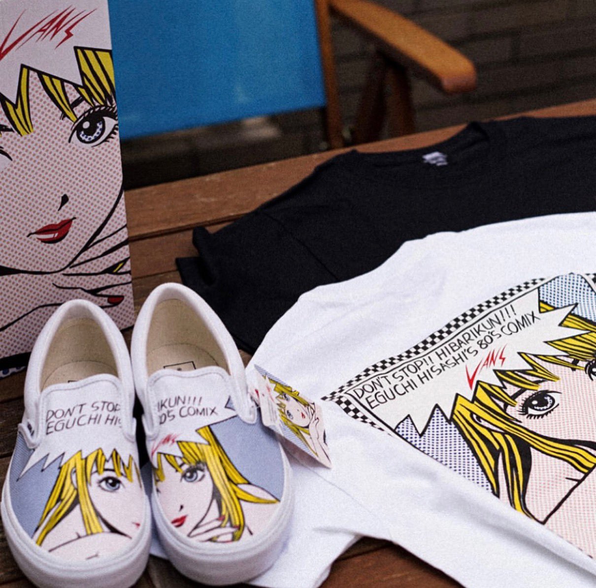 【美品】Vans ×江口寿史（ストップひばりくん）スリッポン24.5cm 2025年最新】江口寿史 vansの人気アイテム - メルカリ