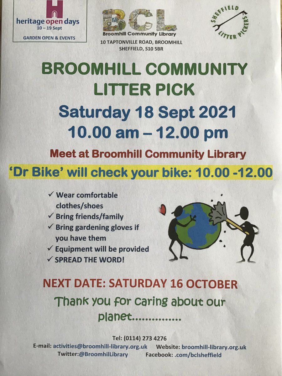 Broomhill  Library📚 tweet media
