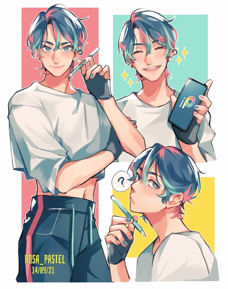 rosa_pastel_gg's tweet image. LISTO no saben el quilombo que pasé para dibujar a este wn, igual está lindo el señorito IbisPaint
#drawing