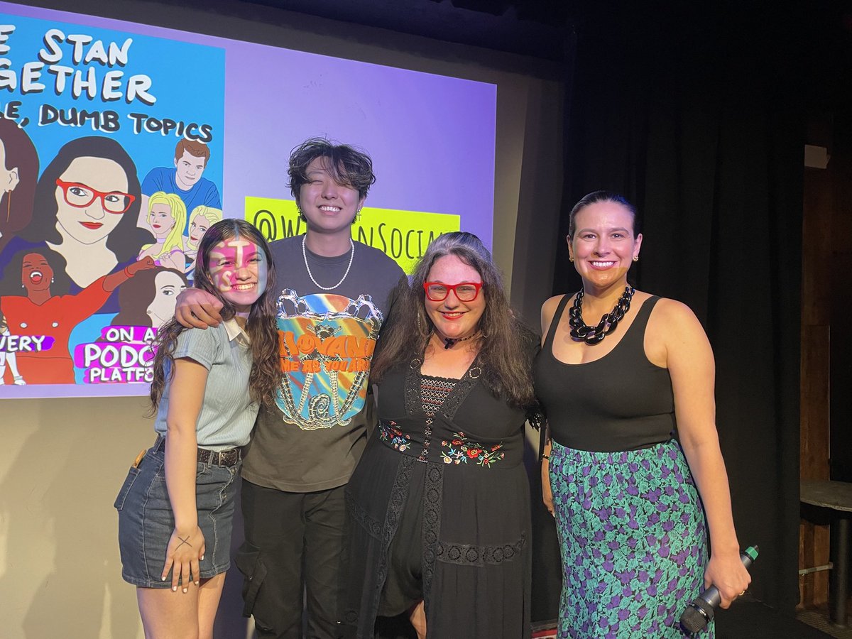 If you missed our last live show… you can catch up now! podcasts.apple.com/us/podcast/we-… We did a crash course in Celebrity Kooks for our incredible Gen Z correspondents!