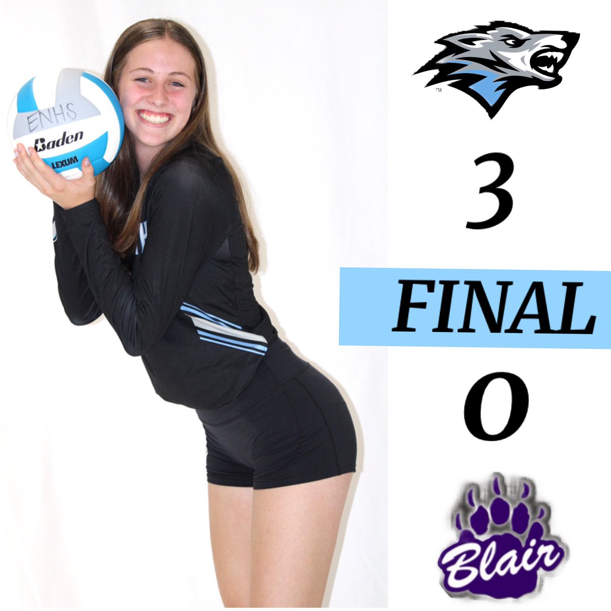 🐺🏐 Wolves sweep‼️🧹🧹🧹
#GoWolves 🐺🏐