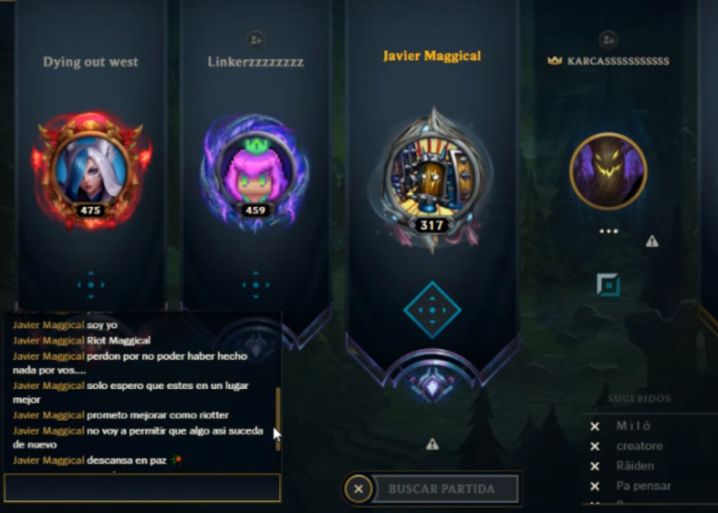 LaFatGang's tweet photo. Gracias @RiotMaggical por dejar las diferencias de lado y entrar en estos momentos dificiles. https://t.co/iZpGjhutxn