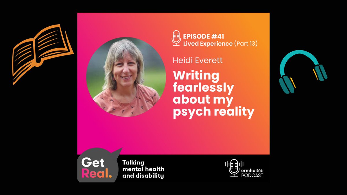 In this new ep of GET REAL #podcast we meet <a href="/_HeidiEverett/">Heidi Everett</a> who's written a powerful debut book called #MyFriendFox which goes beyond her mental health file to talk about her self-described psych reality. #mentalhealth #advocacy #creativity #memoir  buzzsprout.com/922639/9196267…