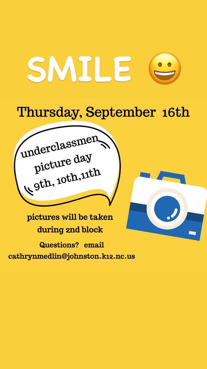 SJHS Yearbook: Palladium (@sjhsoraclenews) on Twitter photo 2 more days‼️ Thursday Underclassmen pictures during 2nd block <a href="/SJHSTrojans/">SJHS Trojans</a> <a href="/sjhstrojanclub/">SJHS Trojan Club</a> <a href="/SJStudentGovt/">SJHS SGA</a> 2 more days‼️ Thursday Underclassmen pictures during 2nd block <a href="/SJHSTrojans/">SJHS Trojans</a> <a href="/sjhstrojanclub/">SJHS Trojan Club</a> <a href="/SJStudentGovt/">SJHS SGA</a>
