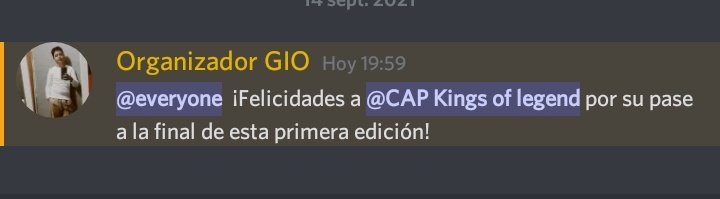 Final en Puerta con @KingsOfLegendG2
Felicidades a mi Staff, y a unos de mis niños, sin ustedes nada seria posible❤️
3-1

Cap: <a href="/3Karenmj/">𝓚𝓪𝓻𝓮𝓷 シ</a>
Cap: <a href="/MNicole281/">WL Nicole</a>
Manager: <a href="/RapperDany/">Dany❤️</a>
Co-ceo: <a href="/bt_danielcr/">Daniel 🇺🇸</a>

-Jugadores:
@AlexisStar_CR
<a href="/TMS_Winsurfer/">Winsurfer</a>
<a href="/OswaldoOz_/">𝓞𝔃</a>
McSteve
<a href="/Manu300802/">1924 MvnⓊ 29! 🏆</a>