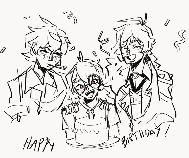 oliviAppi_'s tweet photo. HAPPY BIRTHDAY XEN!!! have this rushed chaeya celebrating ur day drawing i made (bc i have multiple quizzes today 😭😭) anyways ily bestie i wish u the best 
@gayassxenn https://t.co/MlAt19MvQZ
