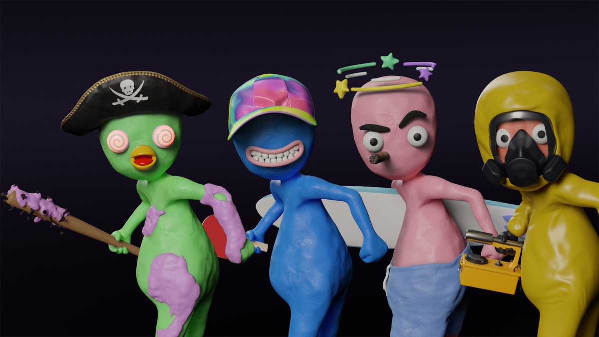 ClaylingsNFT's tweet image. 🚨72 HOUR GIVEAWAY 0.5 ETH ($1,700)🚨

🧟Claylings available for mint (0.07 ETH) on 09/18🧟

➡️ To enter:
   👉🏻RT &amp;amp; follow @0xclaylings
   👉🏻join discord(POST PROOF) 
        discord.gg/m2bQ8YAu  
   👉🏻tag 3 friends for bonus entry 

#NFTGiveaway #NFT #NFTCommunity #crypto