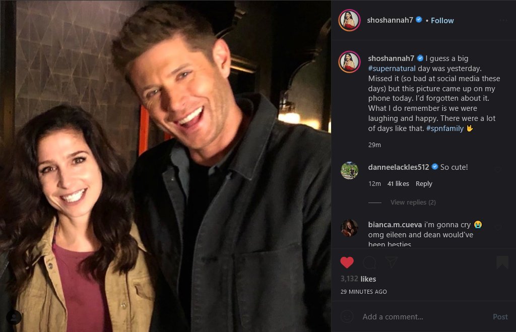 AiTsu4ever's tweet image. Throwback via IG shoshannah7
👫👫👫👫👫👫👫
So sweet of her.

#JensenAckles 
#ShoshannahStern
#AcklesNation