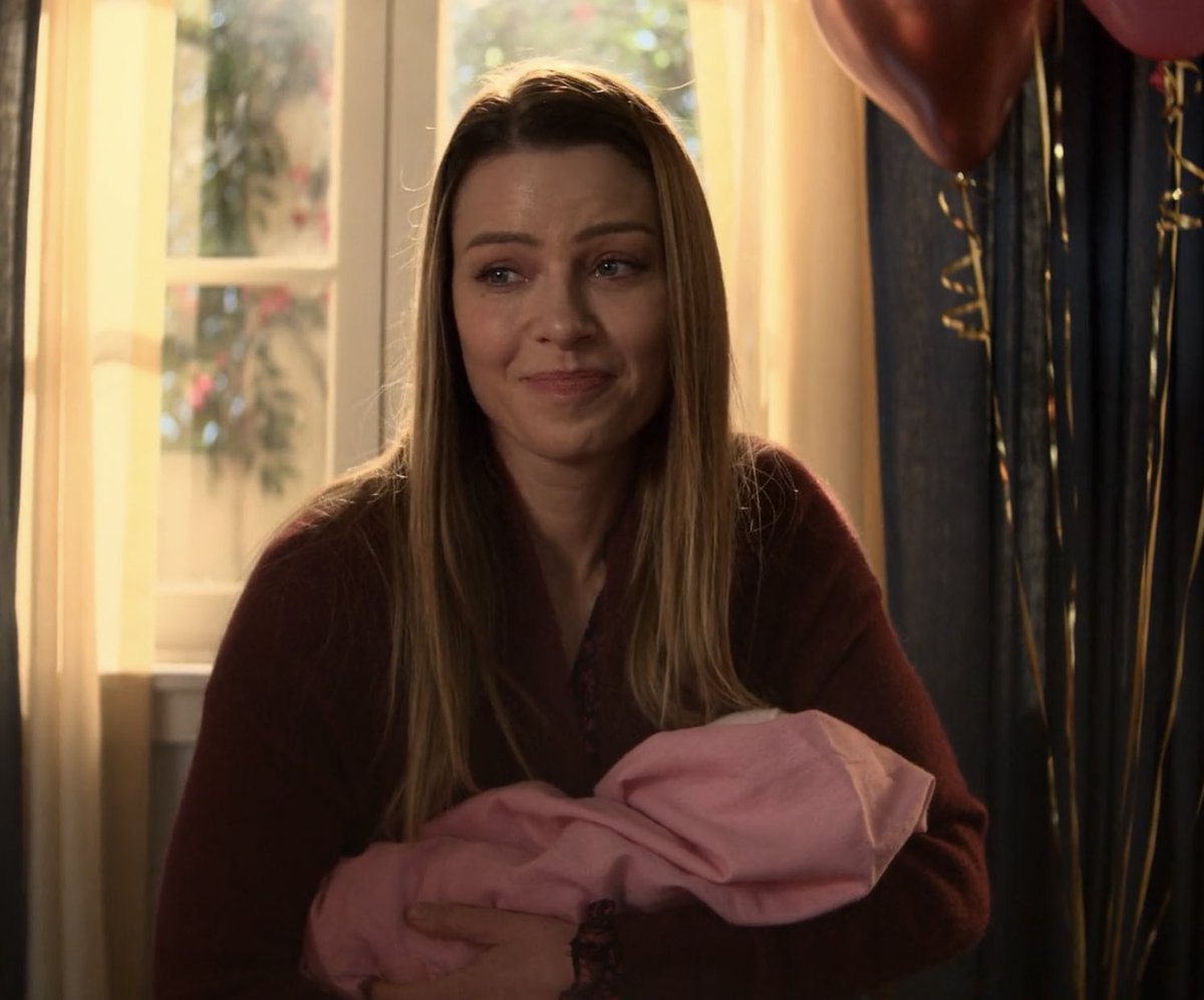 wlwlore's tweet photo. lucifer canon came to see her after after this shot when everyone had gone home and got to hold his baby girl https://t.co/VygT6hnpuA