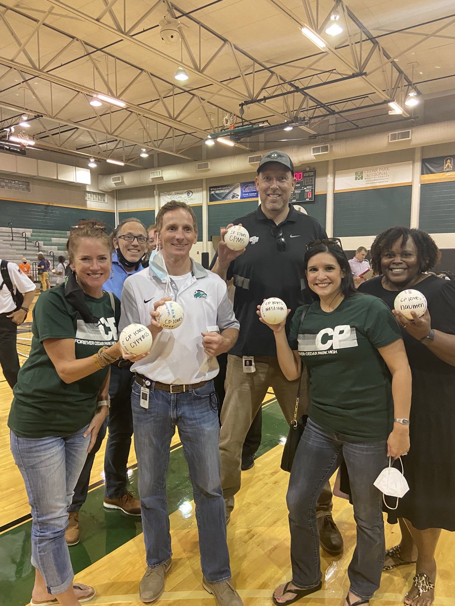 Another sweep for the Wolves! CP Principals enjoyed the show