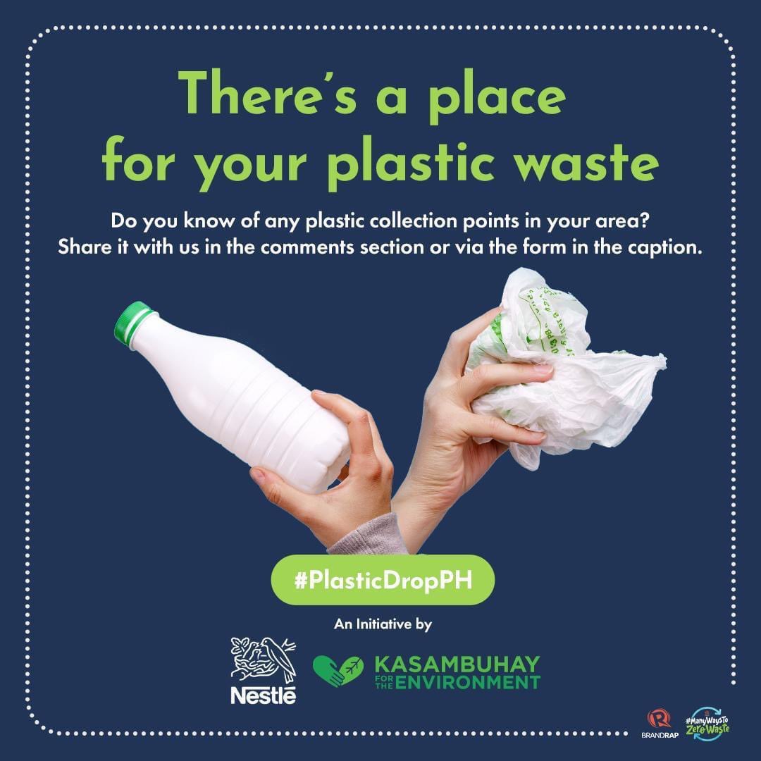 AYEJPhilippines's tweet photo. We believe that single-use plastic is a ticking time bomb for the environment. Help us address this issue by commenting any plastic collection point within your area!
AYEJ is one with @rapplerdotcom in the race against the growing plastic problem.
#PlasticDropPH https://t.co/UcAcOfeKTS