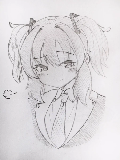 【落書き】
最後には笑って許してくれる
ユウカママ
 #ブルーアーカイブ  #早瀬ユウカ 