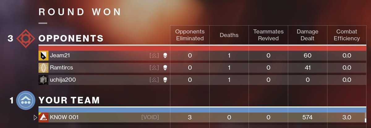 To all of those complaining about going against 3 stacks in #TrialsofOsiris I have some advice…
Get Good 😏