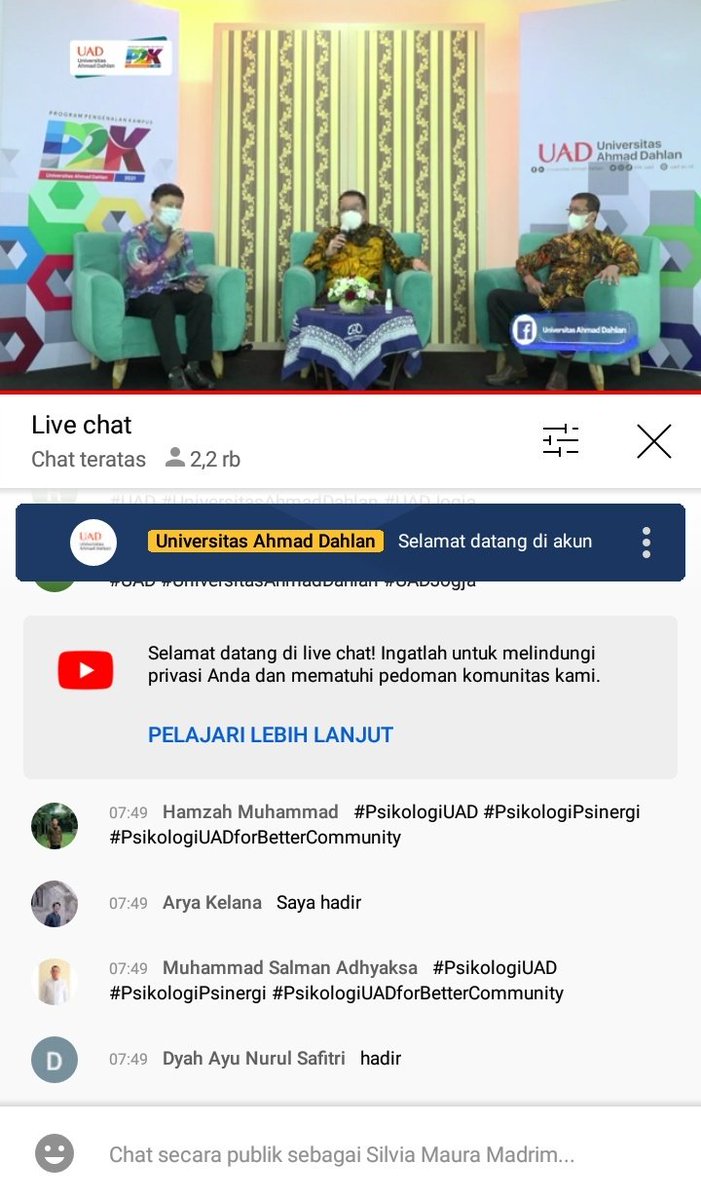 Silviamadrim's tweet photo. sesi 8 P2K UAD 2021
Belajar di Perguruan Tinggi
#suksesp2kfebuad
#p2kfeb2021
#FEBUAD
#FEBSIP
#mantukece
#mantukecesharanghe https://t.co/TFZZBYGP66