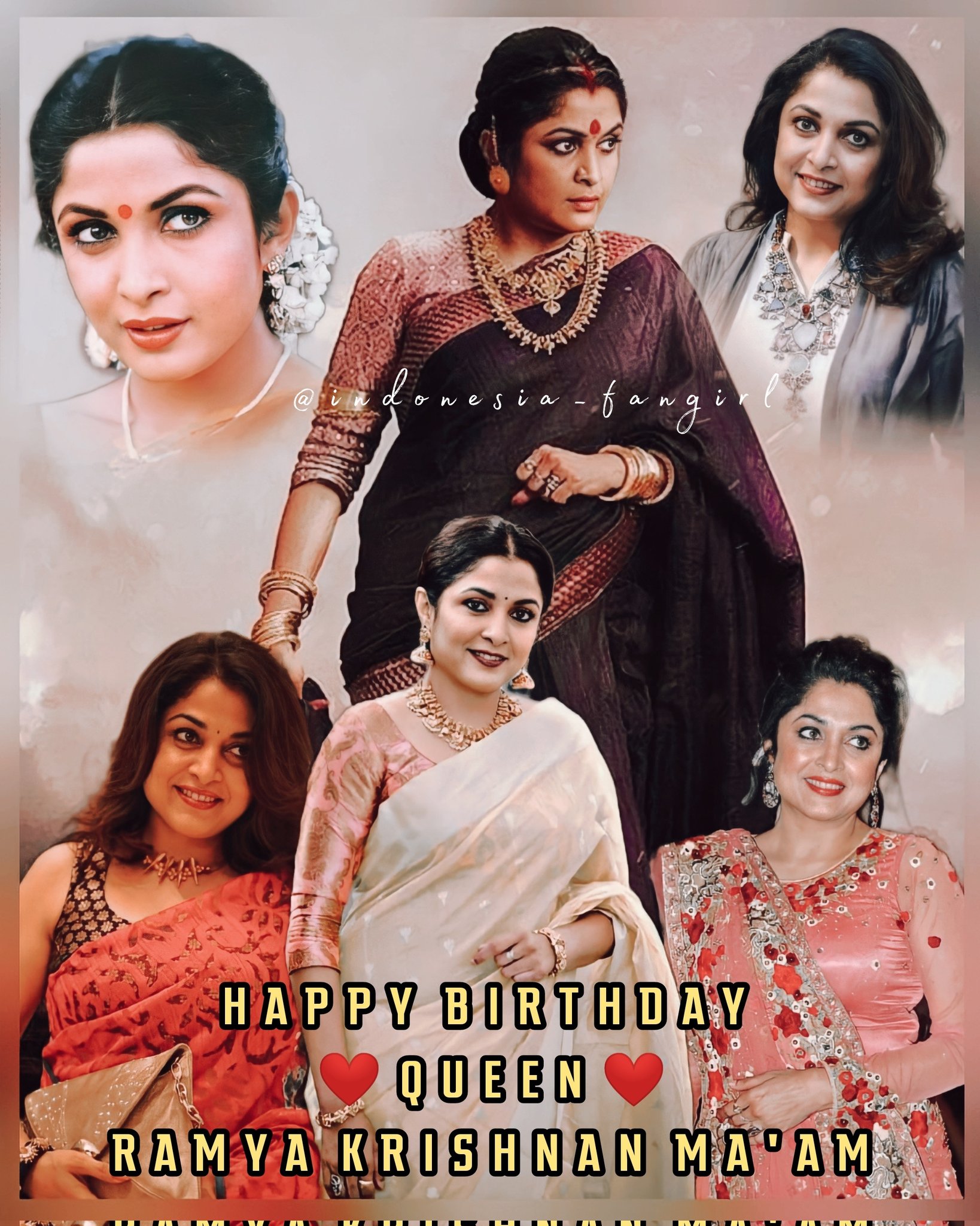 Happy Birthday Queen   Ramya Krishnan Ma\am      Ma\am 