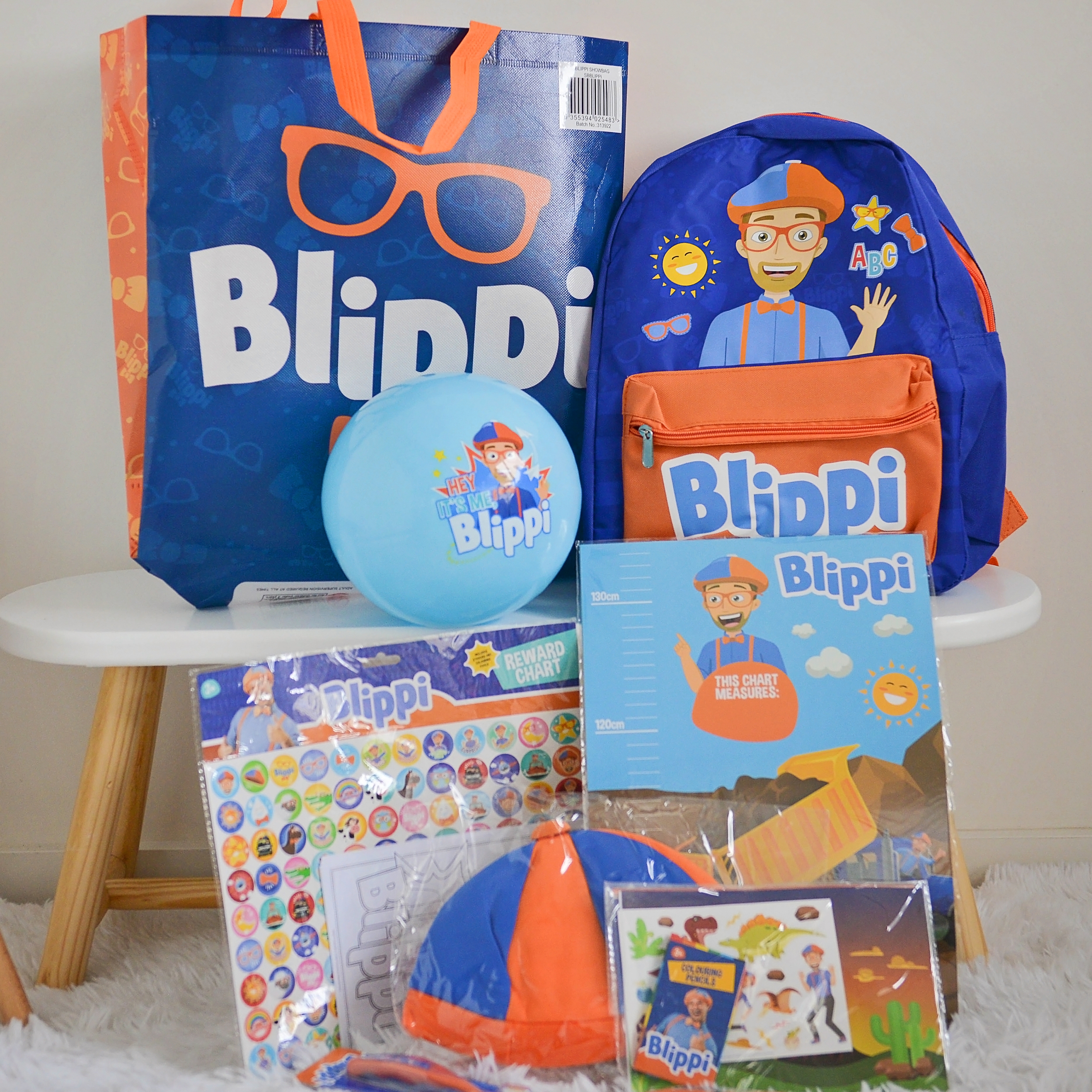 Blippi Showbag  Unveil the Magic of Blippi Merchandise