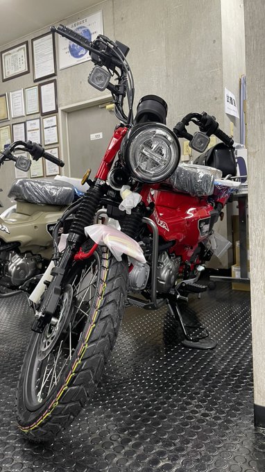 @morukotetu1 ハンターカブどぅええええす!! 