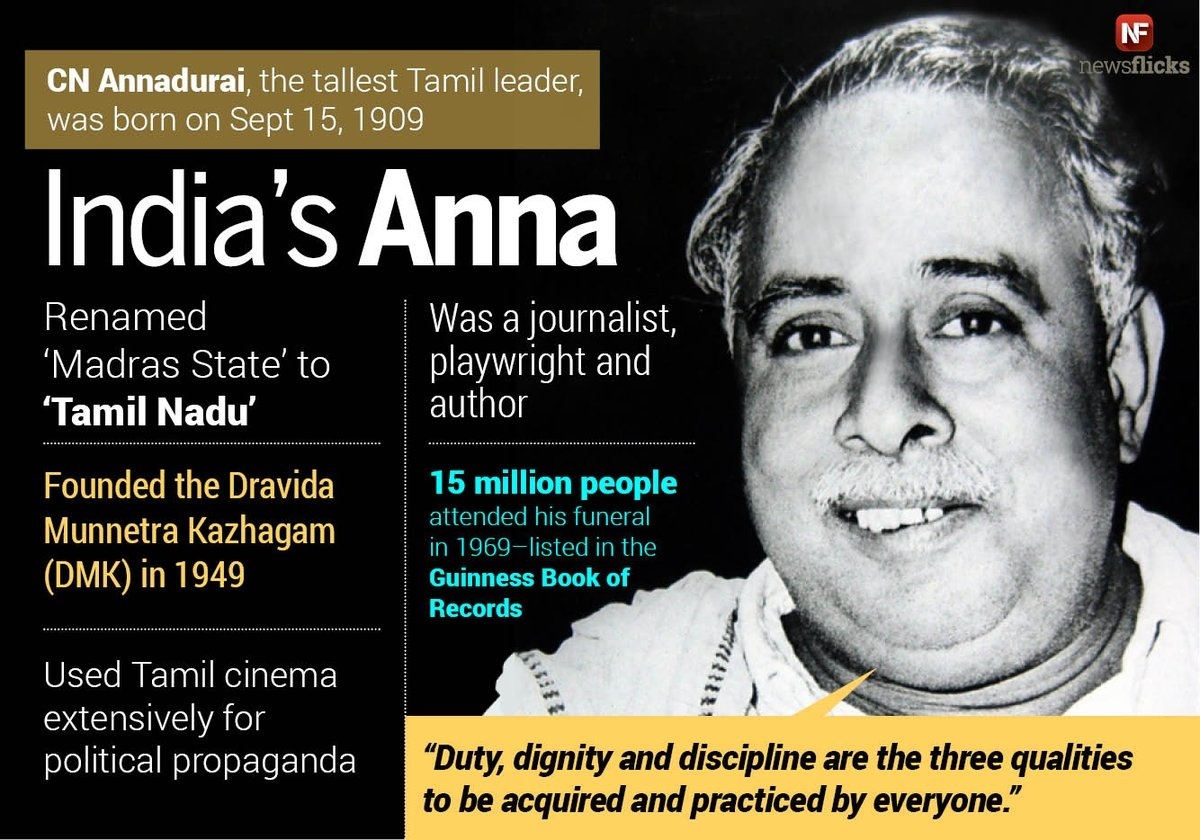 promise_VST's tweet photo. "எல்லோருடைய வாழ்க்கையும் வரலாறு ஆவதில்லை, வரலாறாய் ஆனவர்கள் தனக்காக வாழ்ந்ததில்லை"

என்ற அமுதமொழிக்கு எடுத்துக்காட்டை வாழ்ந்த திராவிட தளபதி பேரறிஞர் அண்ணா அவர்களின் 113வது பிறந்தநாளில் அவரது புகழ் பாடுவோம்
#HBDAnna113 https://t.co/hwSVTjXAXh