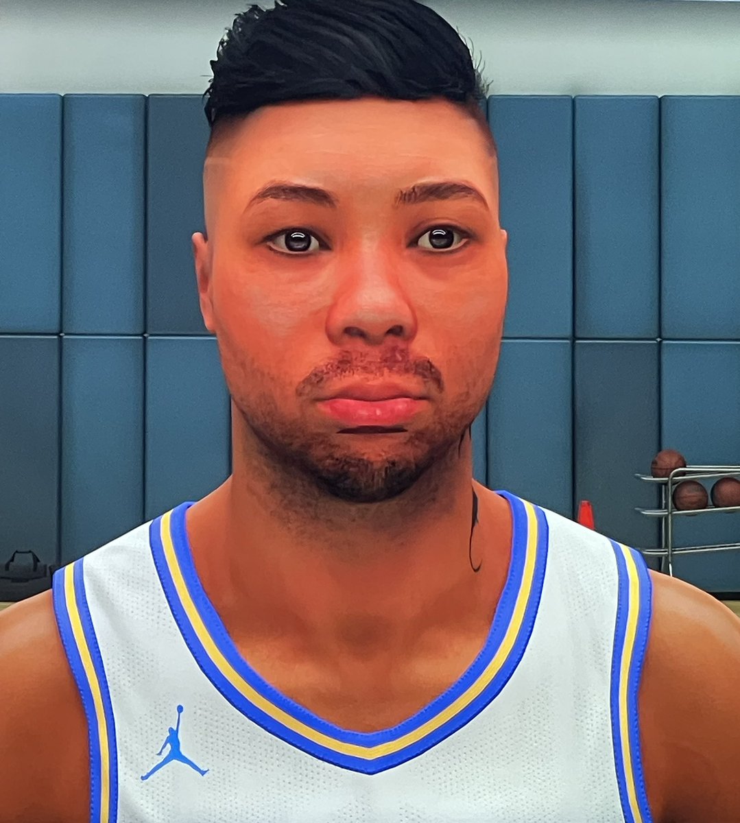 bubski19's tweet photo. #nba2k22 Face scan is complete! https://t.co/JYvBDnY3RF