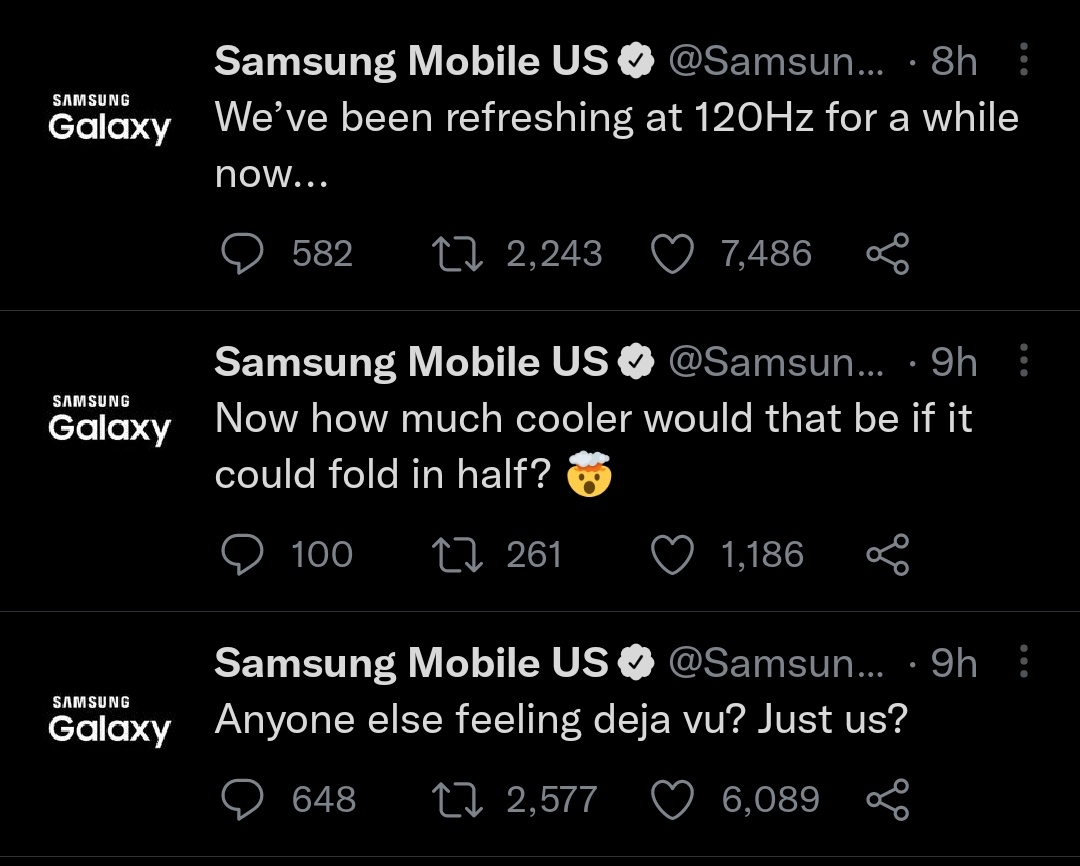 sondesix's tweet image. Just realised that at the entire part of iPhone 13 and 13 Pro&apos;s keynote a few hours ago, @SamsungMobileUS threw a huge shade at Apple numerous times.