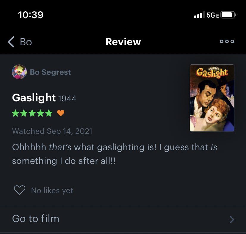 analyzethus's tweet photo. My review of Gaslight (1944) https://t.co/vd6ERNgXN7