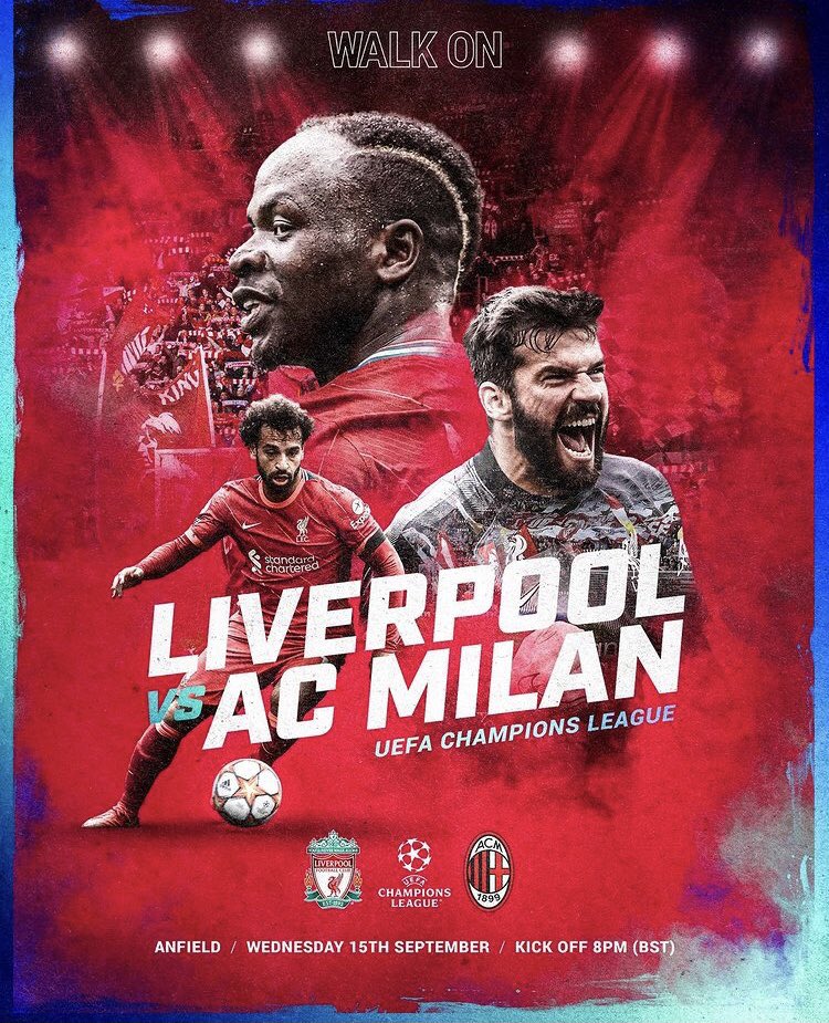 LiverpoolFCHub6's tweet photo. Champions league is back with a full Anfield crowd🤩

Liverpool vs AC Milan !!

COME ON REDS 

#LFC #ChampionsLeague #LIVACM https://t.co/aoDGEXp7I2