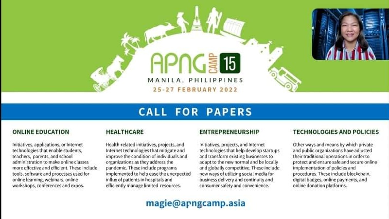 <a href="/APNG_Asia/">APNG</a> is at #APNIC52
Watch out for the APNG Camp 2022 Call For Papers