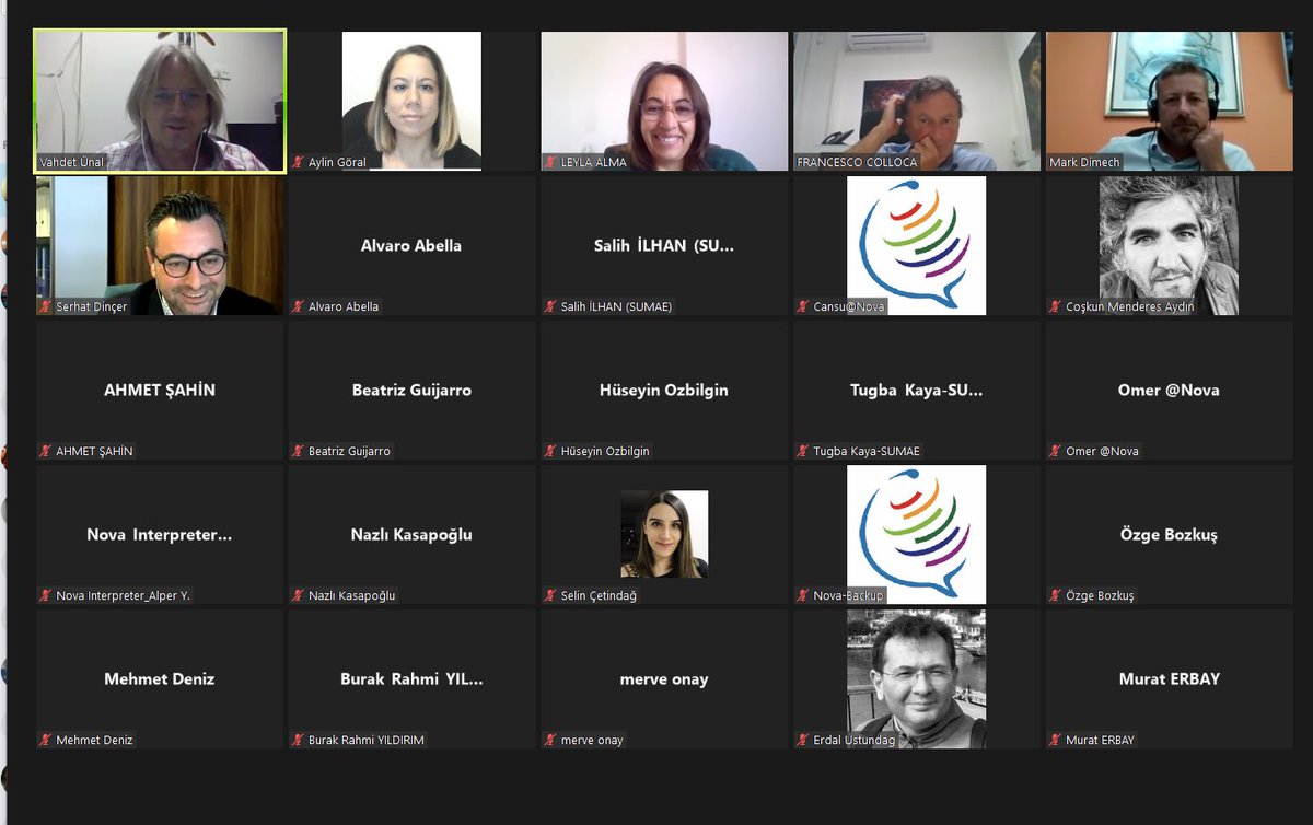 A3.2 Bakanlık personeli için AB Üye Devletleri Kurumları ve Danışma Organları ile Web Semineri 14 Eylül’de Zoom platformu üzerinden gerçekleştirilmiştir.