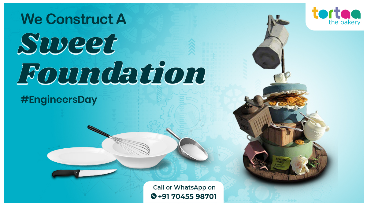 tortaathebakery's tweet photo. Wishing all the brilliant #Engineers who design and innovate structures that help people make their lives easier #HappyEngineersDay
Want to send a Cake for your Engineer Friend? Here's the ultimate #customizablecake we have for them.
Open now at Sion & Dombivali! #Tortaa #cakes https://t.co/DS5Vq4cgMk