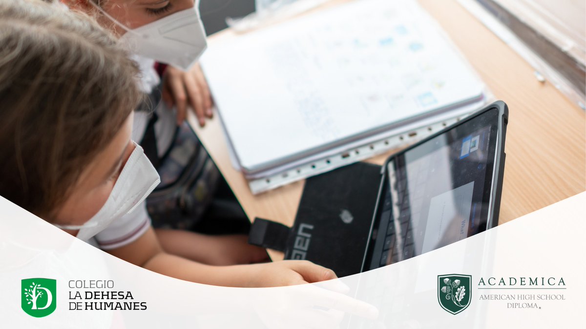 🌎 Damos un paso más hacia el multilingüismo aplicando, de la mano de <a href="/Academica/">Academica</a>, el Diploma Dual - Bachillerato Americano.

💻 Buscamos el aprendizaje activo del inglés y la inmersión tecnológica y personal de nuestros alumnos.

¡Listos para un futuro internacional! 💪

#Humanes