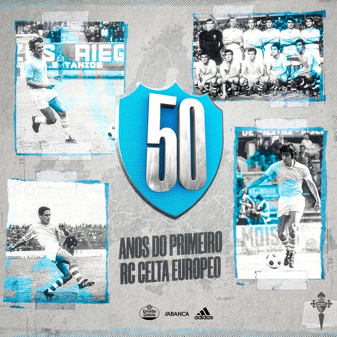 50 años del debut europeo del Celta E_T4cDmXoAQM8lO?format=jpg&name=small