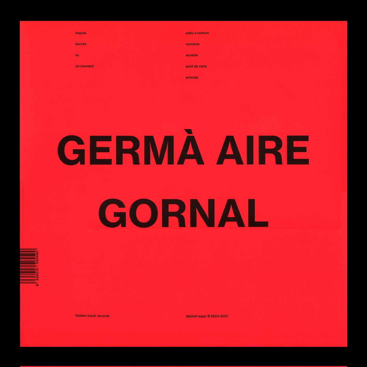 Aquí teniu imatges del preciós disseny de Gornal (contraportada). La direcció d'art i el disseny gràfic és de l' <a href="/AnnaVilaHoms/">Anna Vila Homs</a> i @studioalbertromagosa . Les il·lustracions d'en <a href="/g_molist/">Gabri Molist</a>
❤🖤💚Pre-order obert a can <a href="/Hiddentrackbcn/">Hidden Track Records</a>