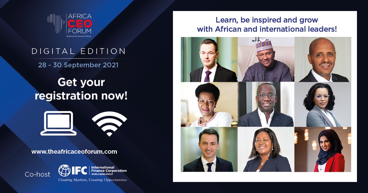 🔴 #BREAKINGNEWS: Learn, be inspired and grow with us! The visitor pack gives you the opportunity to stream sessions live during the #virtualevent. Take your place at the #ACFdigitaledition that brings together the leaders of the African #privatesector. bit.ly/3zddiOr