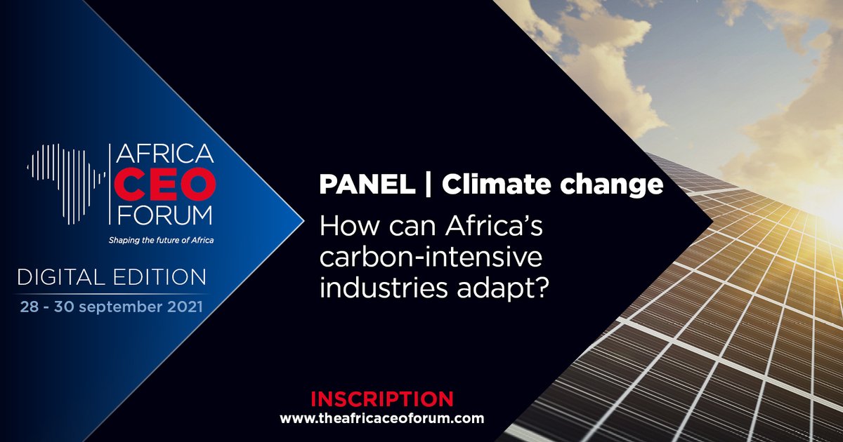 🧑🏽‍🏭 #CLIMATECHANGE: Africa’s emissions are 4% of the global total, but are projected to climb 30% by 2030, putting African businesses further in the spotlight... How can Africa’s carbon-intensive industries adapt? Join us! bit.ly/3zddiOr