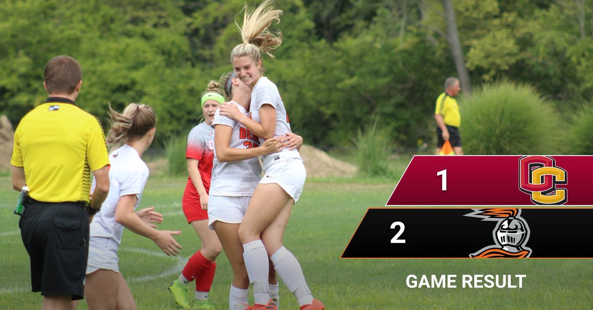 bergsoccer's tweet photo. HUGE win tonight! The girls take down Oberlin 2-1 in Overtime!

Game Highlight: 
1st Goal: Audrey Kaufman
-Assist: Bekah Thomas
2nd Goal: Bekah Thomas
-Assist: Lexi Foley &amp; Audrey Kaufman https://t.co/C25dtqnjKq