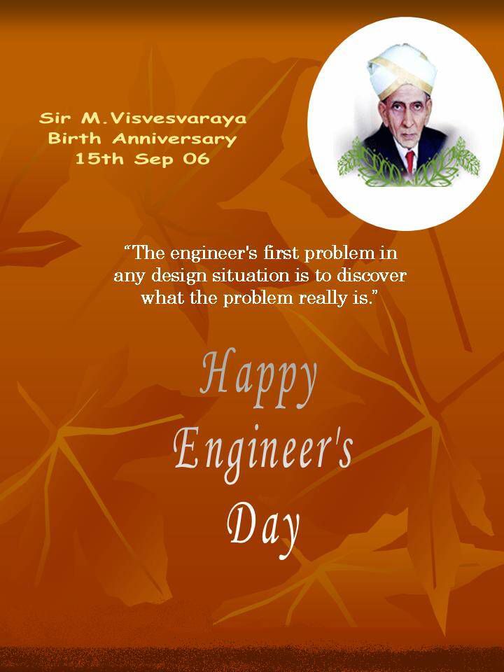 #HappyEngineersday 
#SirmVisvesvaraya
