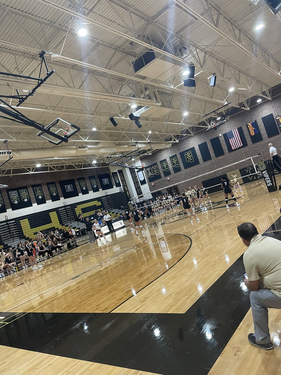 Honored to have watched our <a href="/verradovball/">Verrado Volleyball</a> team battle tonight! Great job ladies!