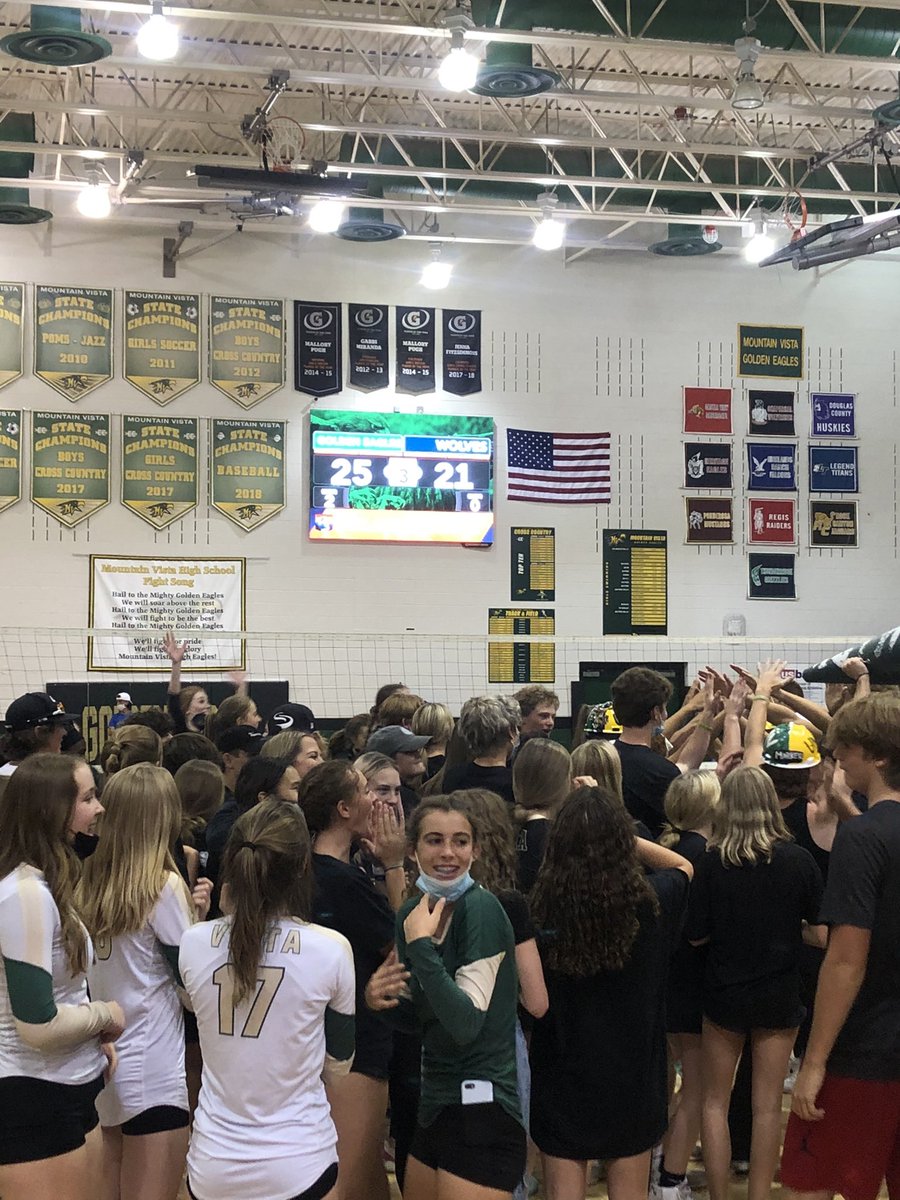 Great night for Vista Athletics!! Boys Tennis beat Highlands Ranch 7-0. Boys Soccer beat Thunderidge 2-1. Girls Volleyball beat Grandeview 3-0!!